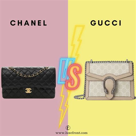 chanel vs gucci